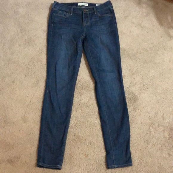 Bullhead Denim Co Mid Rise Skinniest 26 Dark Wash - Picture 3 of 4